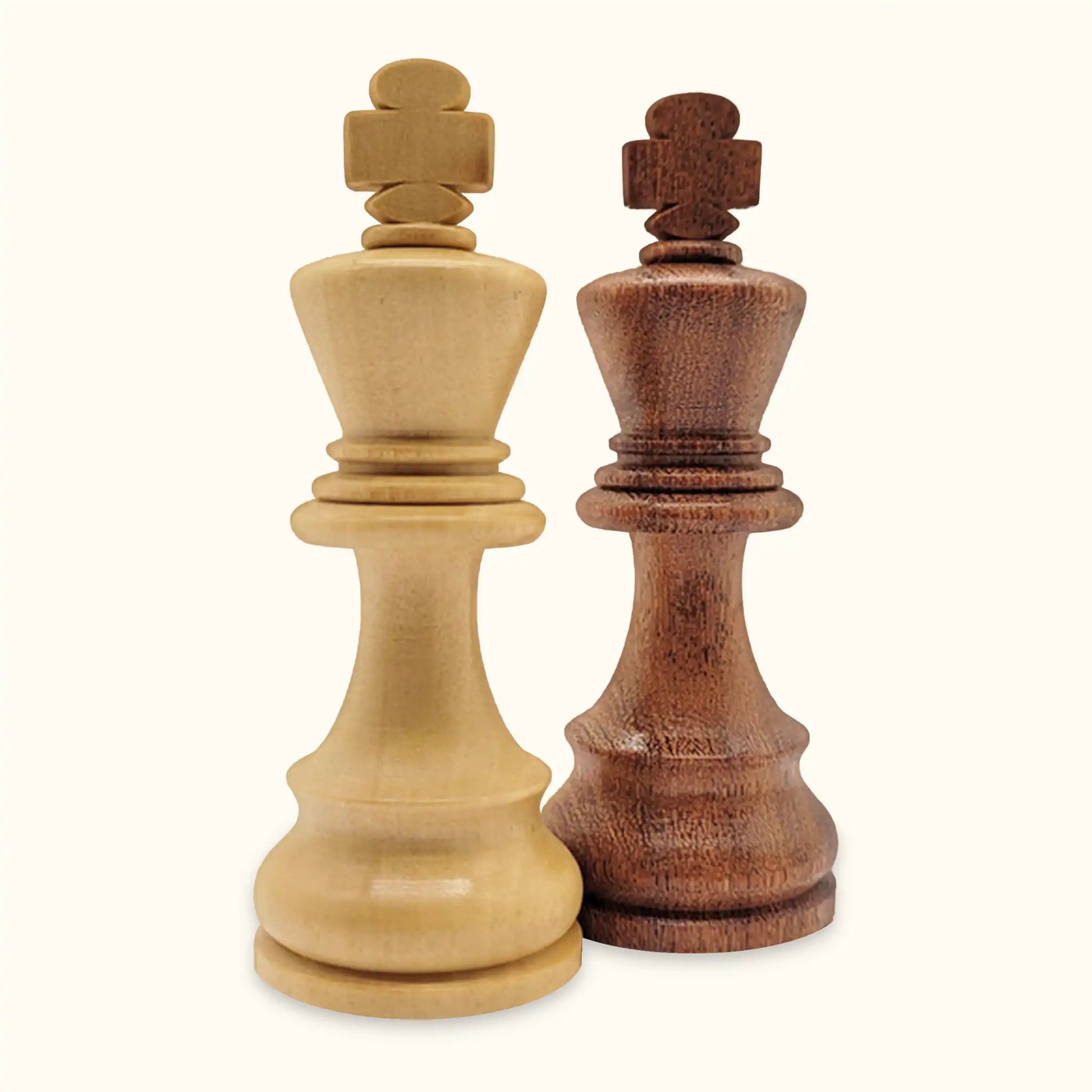 Chess Pieces German Knight | Staunton | 95 mm | Boxwood & Acacia