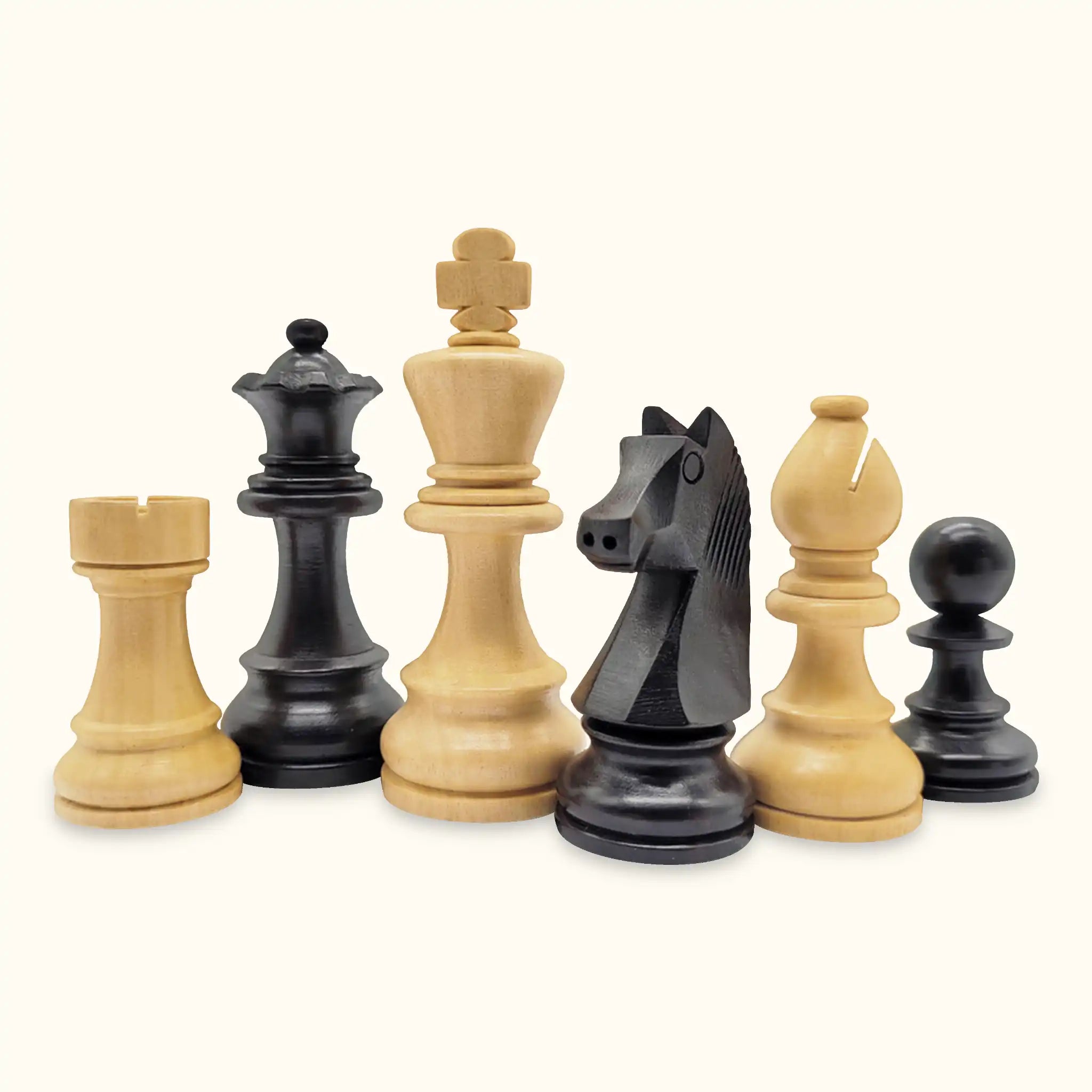 Chess Pieces: German Knight | Staunton | Wood | 4 Queens – Chess Chivalry